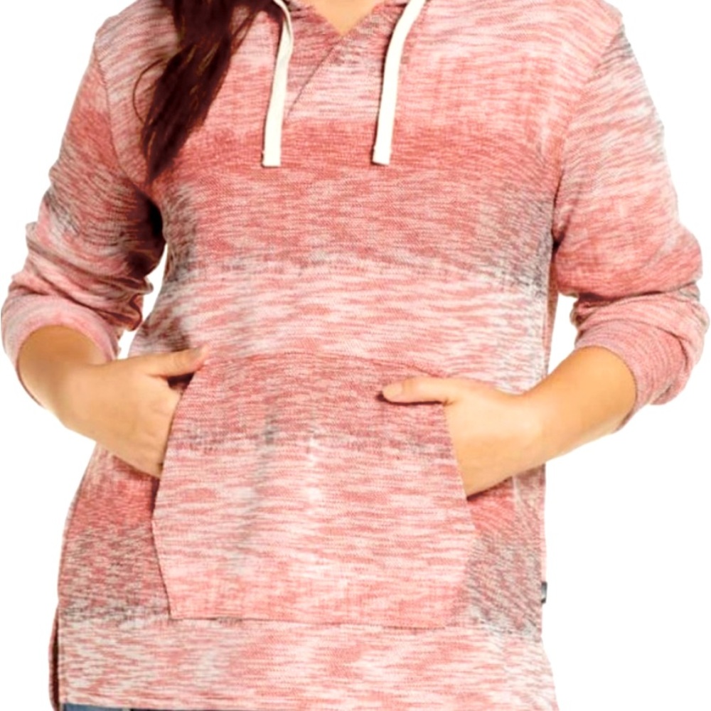 North Face hoodie pullover Spiced Coral XL like NEW!